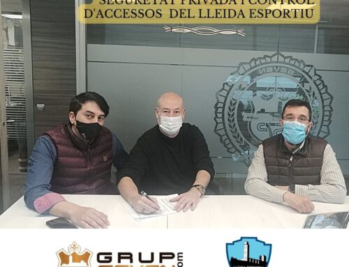 El Lleida Esportiu confia en Grup Seven la gestió dels serveis de seguretat privada i control d’accessos del club
