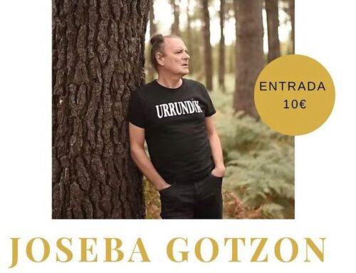 El sábado 17 despediremos con un concierto de Joseba Gotzon su exposición “Burdina eta Abosta”