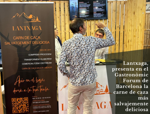 La carn de caça més salvatgement deliciosa present al Gastronòmic Fòrum de Barcelona de la mà de Lantxaga