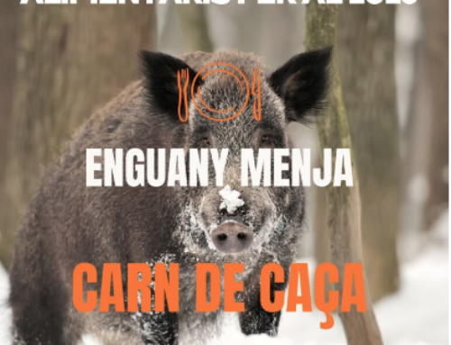 Aquest any, aposta per la carn de caça: salut, sostenibilitat i proximitat al teu plat