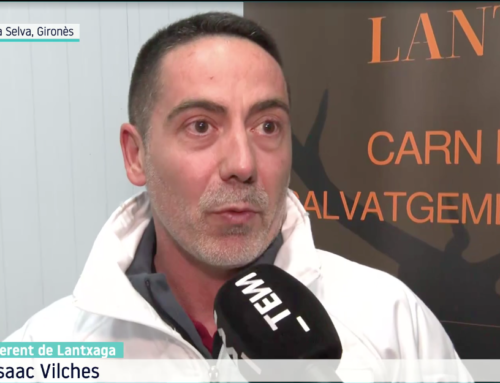 Lantxaga protagonitza un reportatge a TV3 sobre la promoció del consum de carn de caça