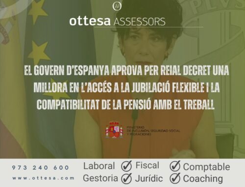 La jubilació flexible es reforça: més opcions per compatibilitzar pensió i treball