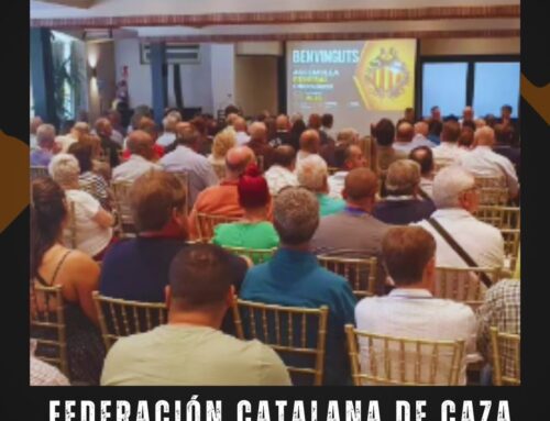 Lantxaga refuerza su compromiso con el colectivo cazador catalán durante la Asamblea General de la Federació Catalana de Caza