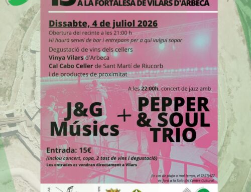 TastJazz 2026: jazz, patrimoni i territori en una nit única a la Fortalesa dels Vilars