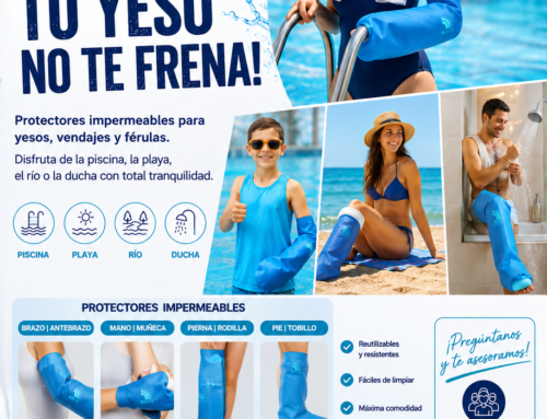 En ortopèdia Dissalud encontrarás protectores impermeables para yesos, vendajes y férulas: este verano disfruta del agua con total tranquilidad